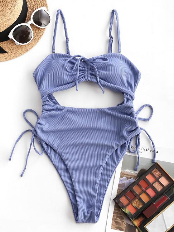 Bañador Entero Con Abertura En El Centro Corte Alto