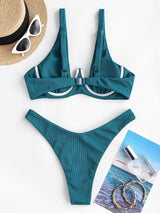 Bañador Bikini Deep Green