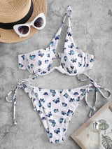 Bañador Bikini Estampado con Panty ajustable