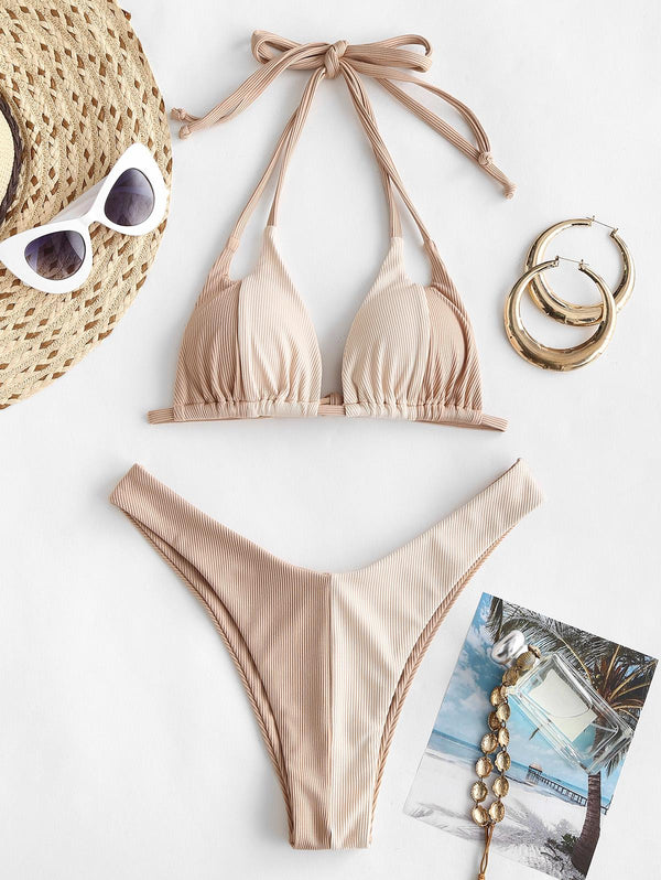 Bañador Bikini Light Coffee